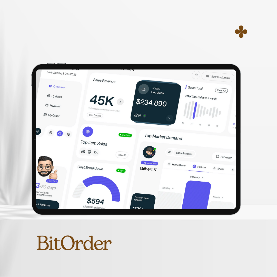 BitOrder - BitOrder is a next-gen inventory management system...
